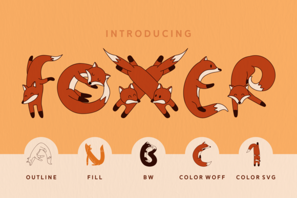 Foxer: A Bold, Friendly Display Font