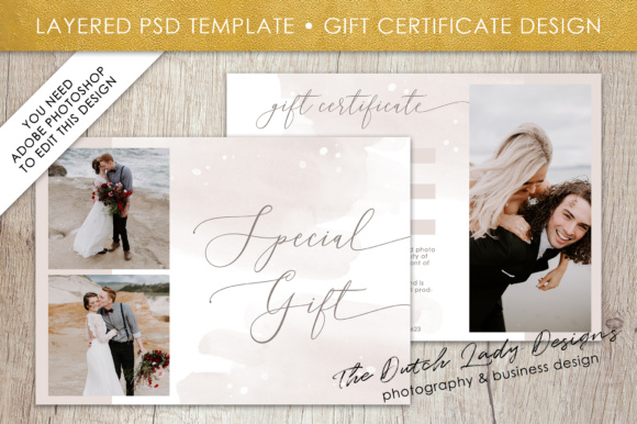Photography Gift Certificate Template