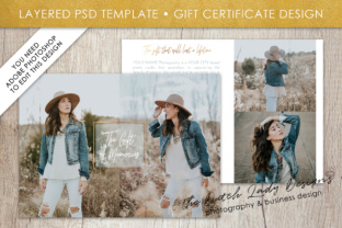Photography Gift Certificate Template – Design 33