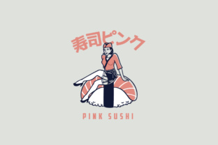 Pink Sushi Logo Template: A Strategic Starting Point — Not a Shortcut